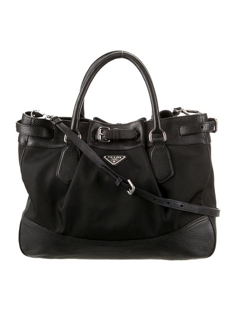 Prada Tessuto Gaufre Tote on SALE 